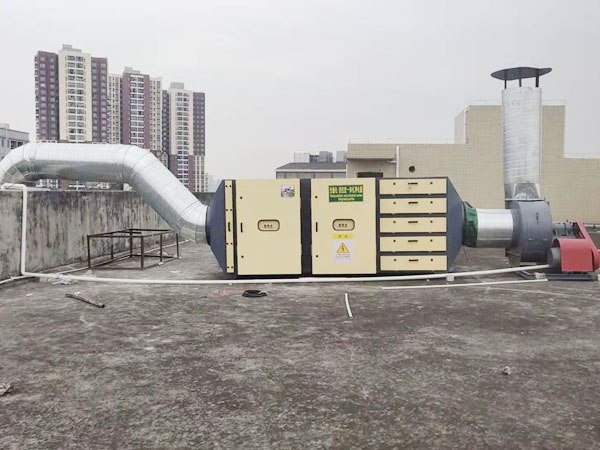 深圳市永丰纸业有限公司印刷废气处理工程